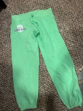 PINK Victoria's Secret Mint Green Jogger Sweatpants